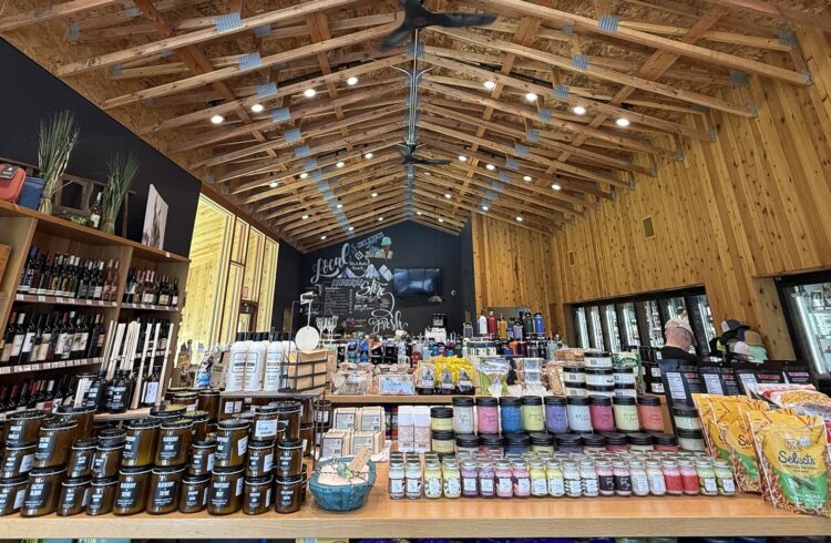 variety of items inside a general store