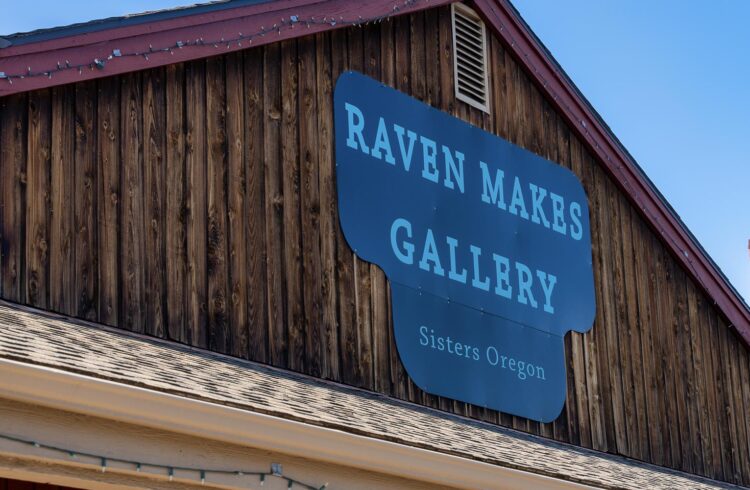 sign above gallery