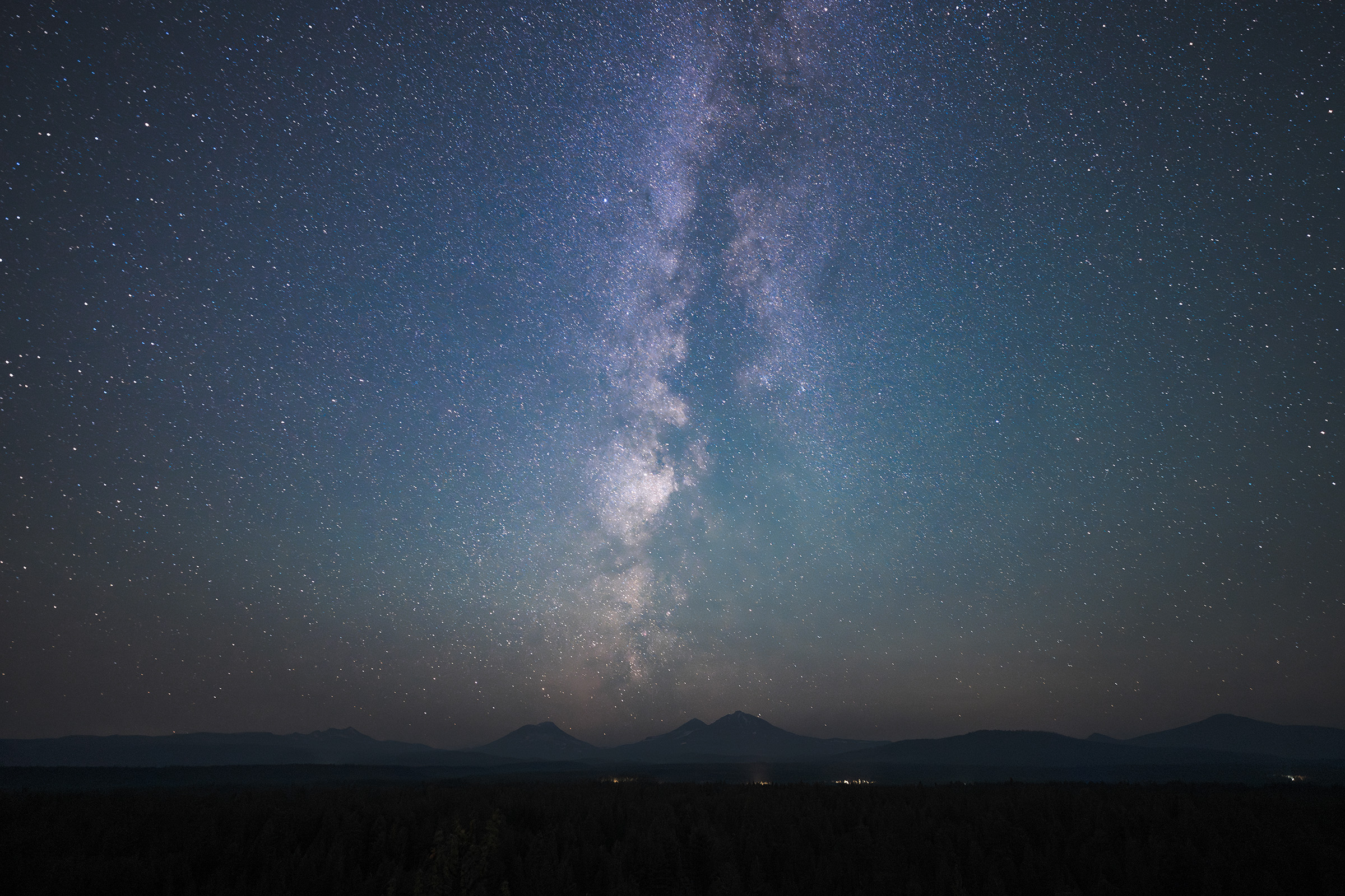 Sisters Oregon dark sky stars